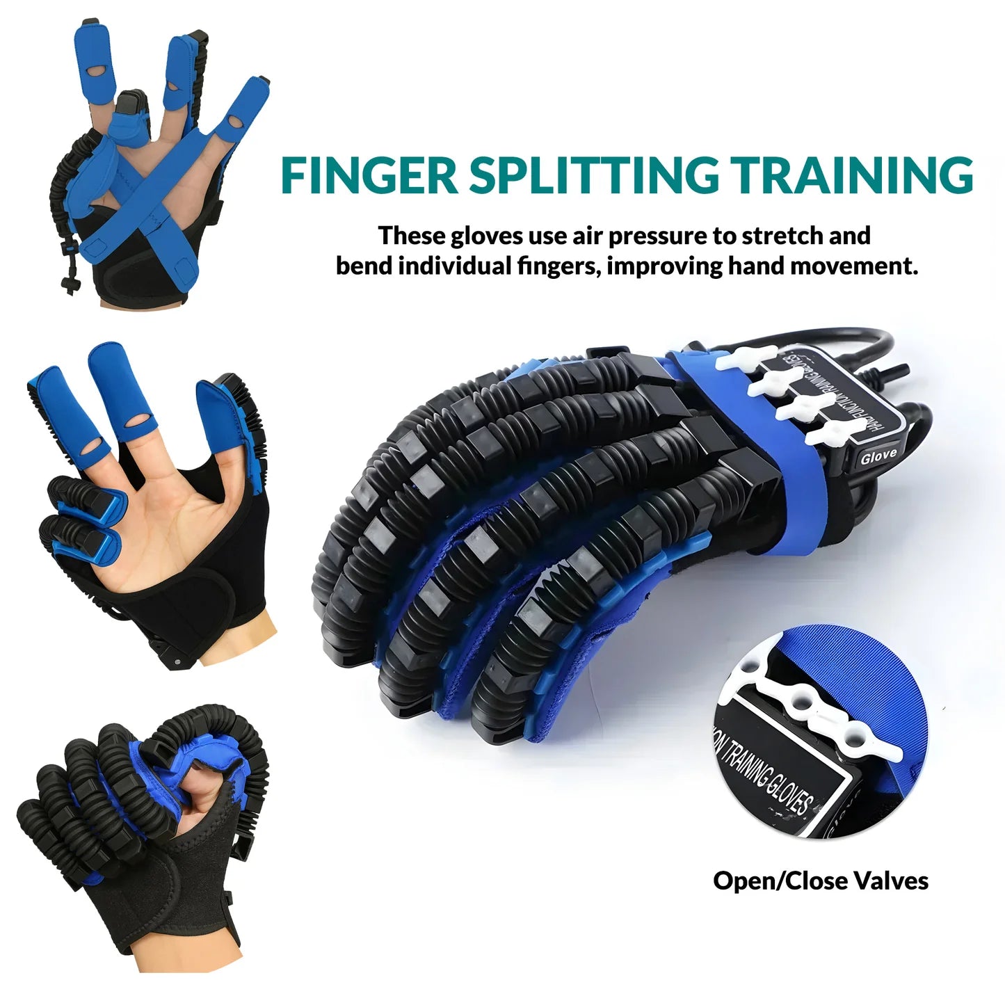 Grip Max™ Robotic Rehab Glove – Stroke & Hand Recovery Aid